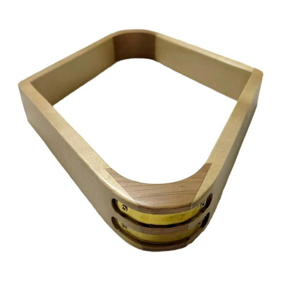 harayaa 9 Ball Diamond Pool Ball Rack Convenient Pool Table Ball Holder for Practice