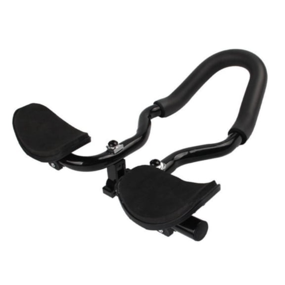 harayaa Aerobar Armrest Handlebar Curved Integrated Aluminum Frame for Stability and Comfort for Time Trial and Endurance Rides