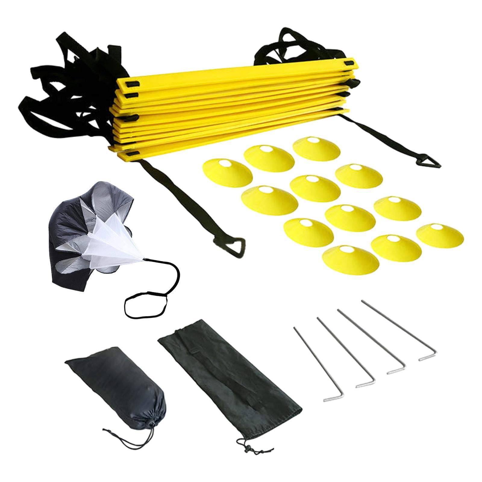 harayaa Agility Ladder Football Training Equipment Exercise Resistance Parachute Workout
