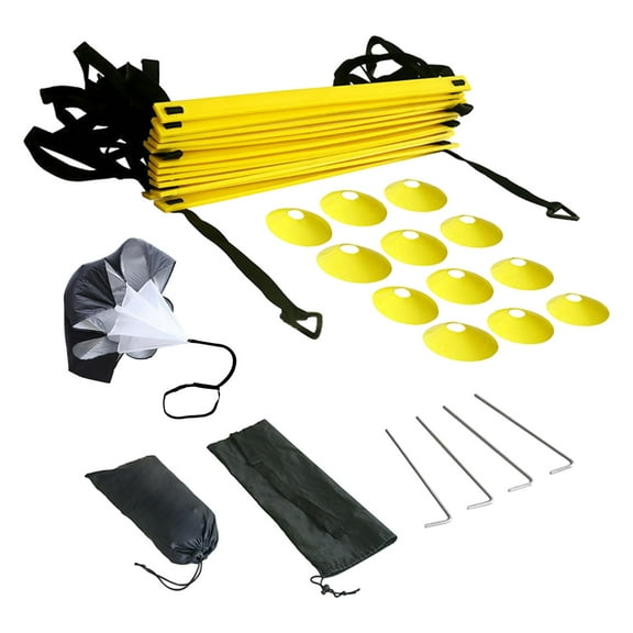 harayaa Agility Ladder Football Training Equipment Exercise Resistance Parachute Workout