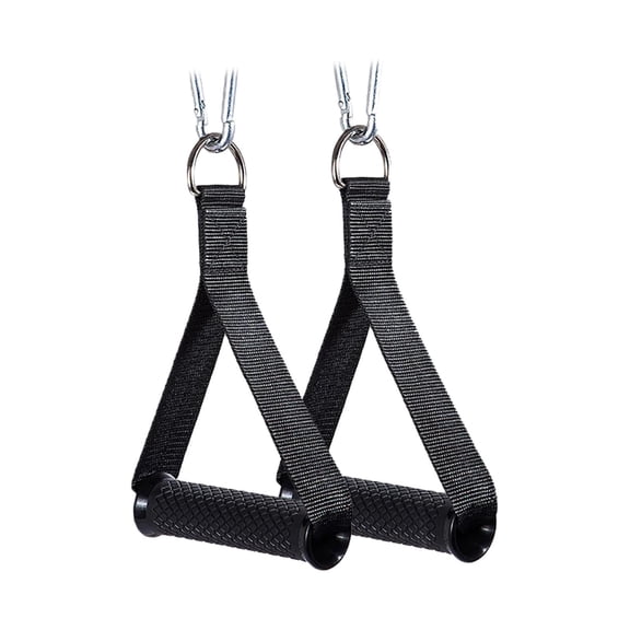 harayaa Attachment Grips Exercise Handles for Pilates Strength Training Home Gym Use Black