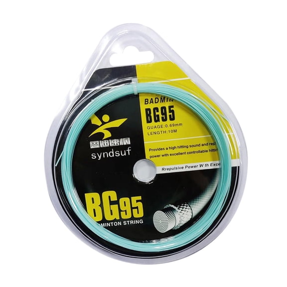 harayaa Badminton Racket Racquet String, 10M High Flexibility Badminton Repair Accessory Light Blue