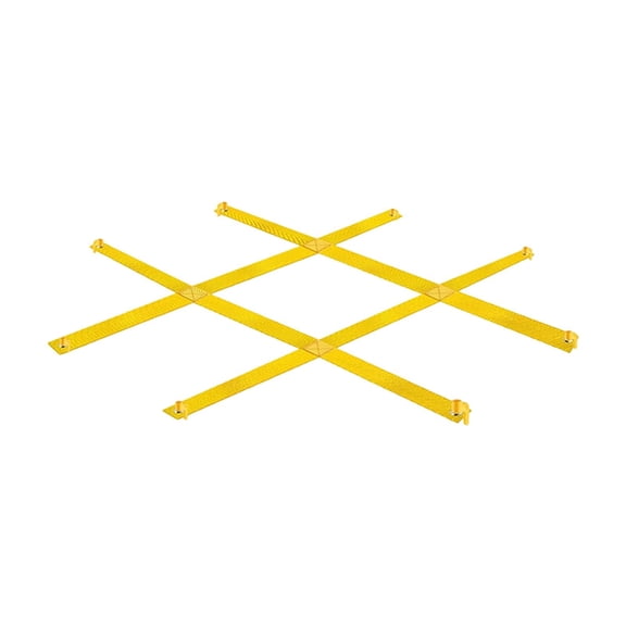harayaa Bag Toss Game Giant Tac Toe Toss Game Set Outdoor Game Throwing Bag Target Game yellow A