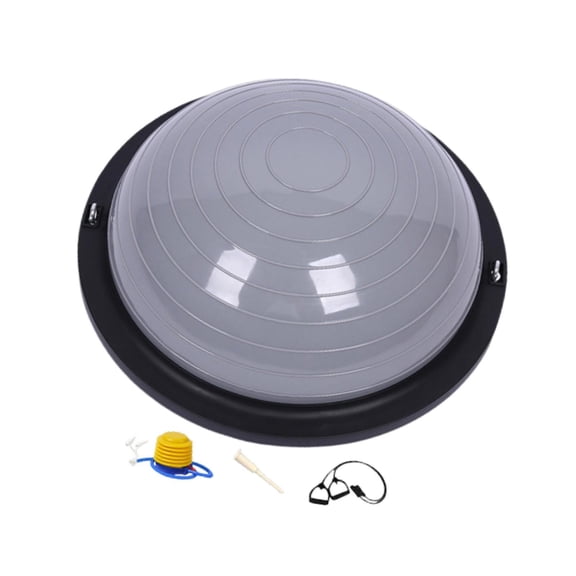 harayaa Balance Ball, Hemisphere, Coordination Support Pad, for Motor Skill Development, Gray