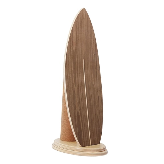 harayaa Balance Board Trainer Exercise Home Cores Gym Surf Wooden Balancing Board Roller With Base