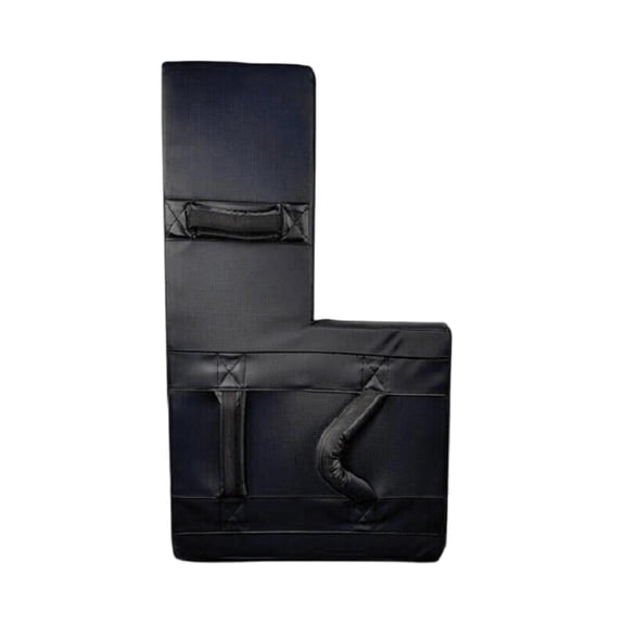 harayaa Basketball Blocking Pad Denser Multiuse Training Tool Portable J Shaped Football black