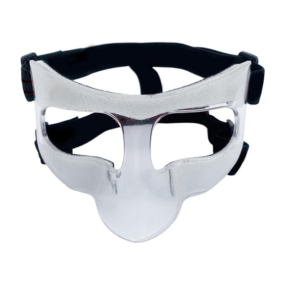 harayaa Basketball Face Mask Baseball Face Guards for Broken Nose Sport Mask Sports Nose Full Faces Black Rope