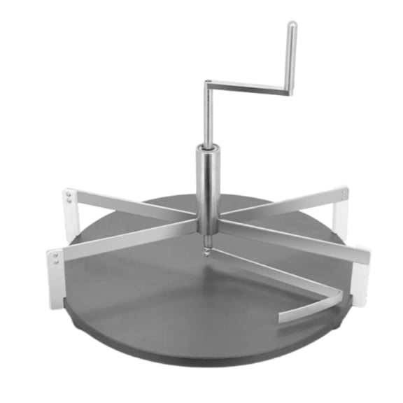 harayaa Batter Spreader Pancake Tool Rotary Stainless Steel 201 Even Spreading for Breakfast Bars and Diners