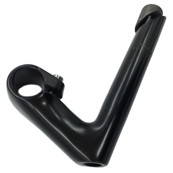 harayaa Bicycle Quill Stem Handle Bar Gooseneck Handlebar Stem Riser 25.4mm Black 80MM