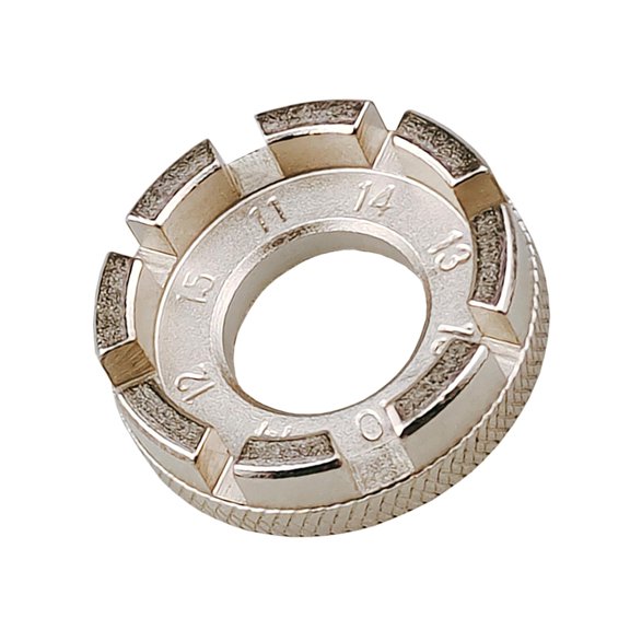 harayaa Bicycle Spoke Wrench Bike Chrome Plated Wheel Rim 6 Sizes Steel Spoke Nipple Key