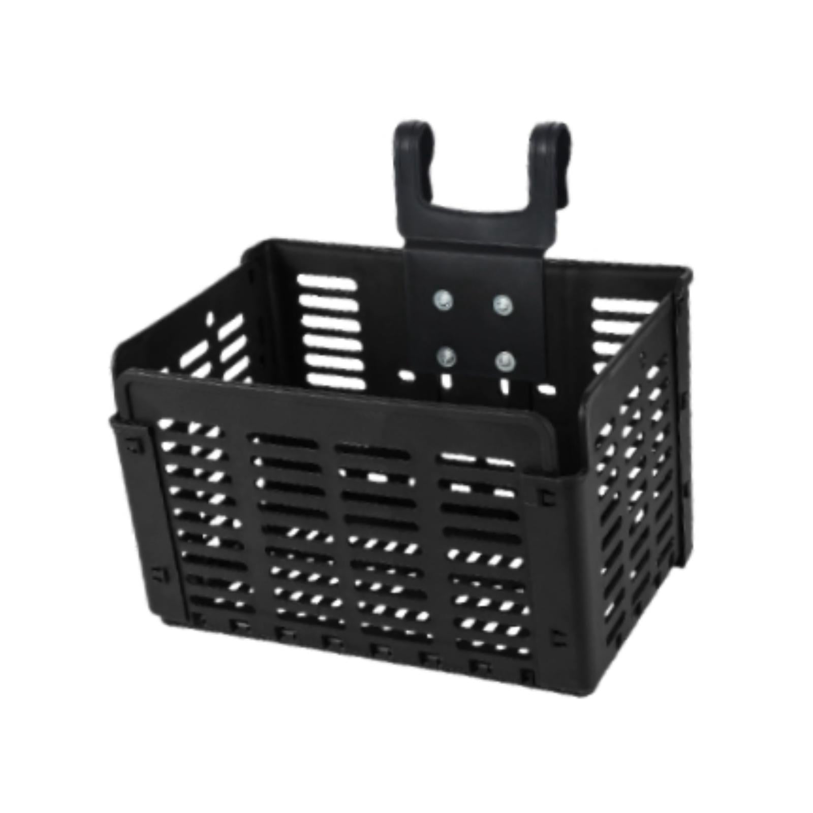 harayaa Bike Basket Installation Front Handlebar Mountain Detchable Folding Basket Quick