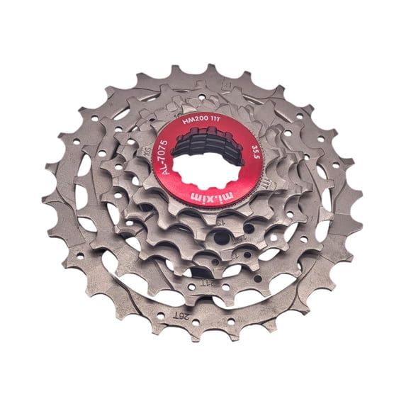 harayaa Bike Freewheel 6 Speed 11-26T Multiple Freewheel for Mountain Bike/Road Bike Red