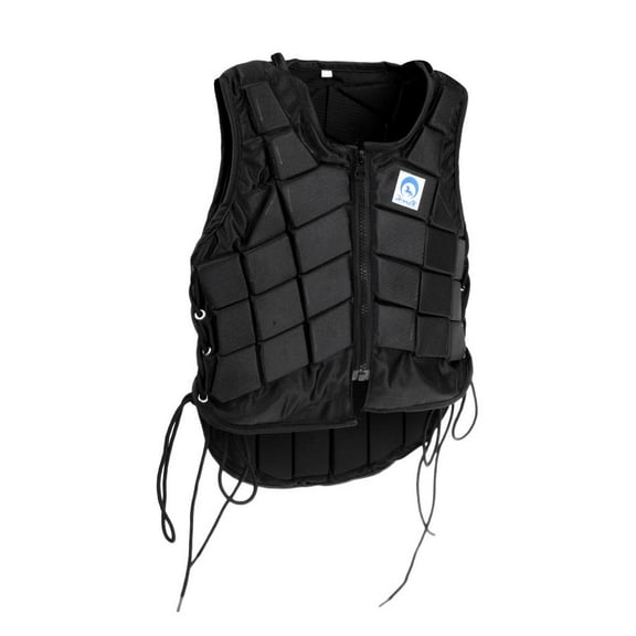 harayaa Black EVA Padded Safety Equestrian Horse Riding Vest Body Protector Kids CL