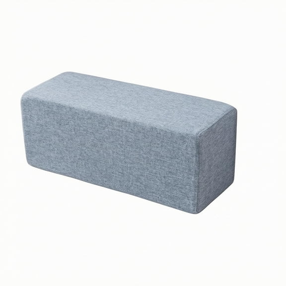 harayaa Bolster Cushion Armrest Pillow Rectangular Linen Cover Durable Foam Support for Couch Bedroom Window Seat Adults