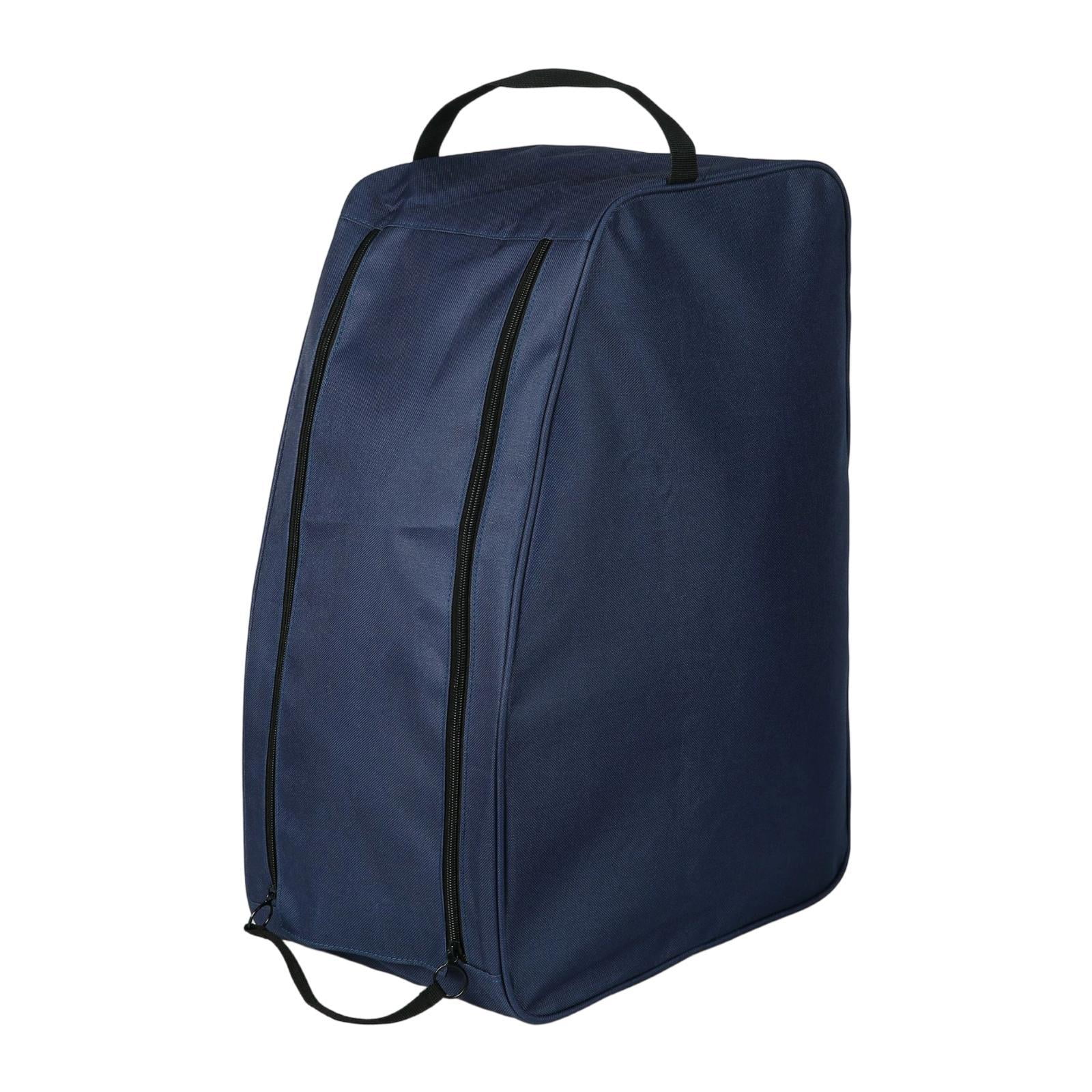 harayaa Boot Bag Multipurpose Cycling Hiking Travel Oxford Cloth Travel Boot Carrier Navy blue