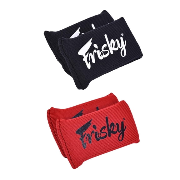harayaa Boxing Gel Hand Guard Knuckle Guards, Protection Knuckle Pads Gel Hand Wraps Gel black and red