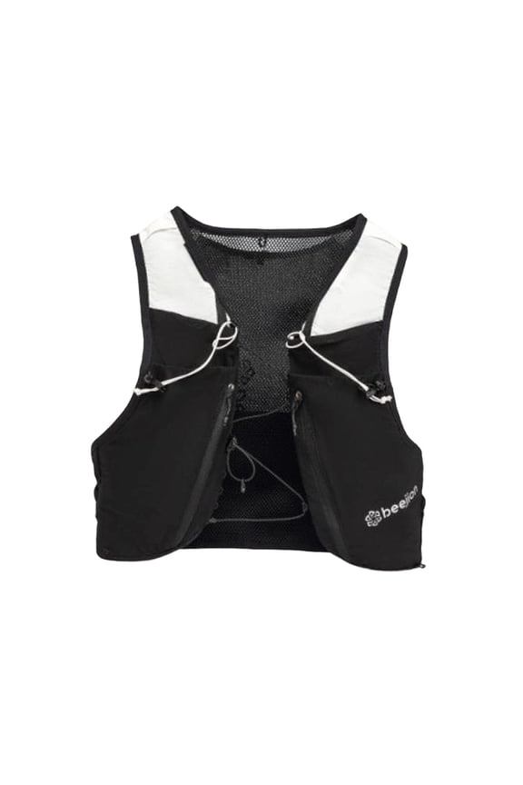 Breathable and adjustable running hydration vest, backpack for running, camping, Black