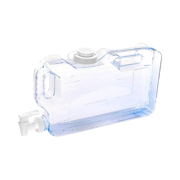 harayaa Camping Water Container, Portable Water Jug with Spigot, Wide Filled Thick Water 4L