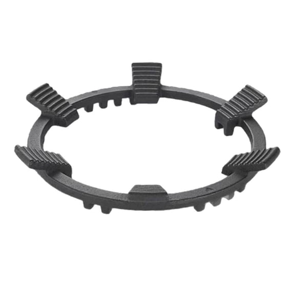 harayaa Cast Iron Wok Support Ring Pot Holder Heat Resistant Cooker Anti Slip Sturdy Wok