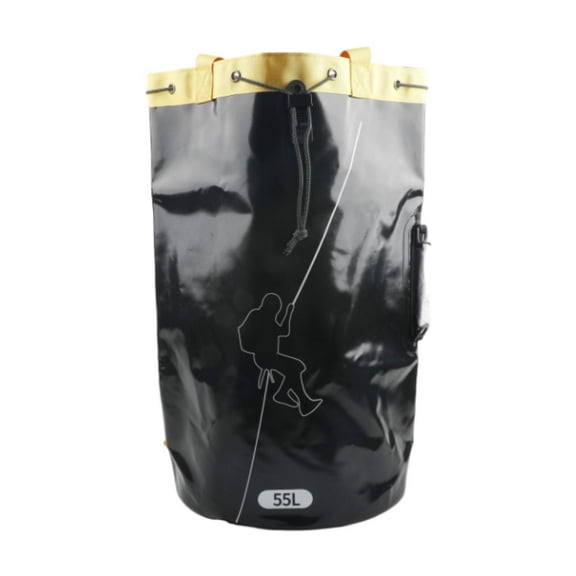 harayaa Climbing Rope Bag, Arborist Rope Bag, PVC Cube Backpack, Rope Carry Bag for Rock 55L