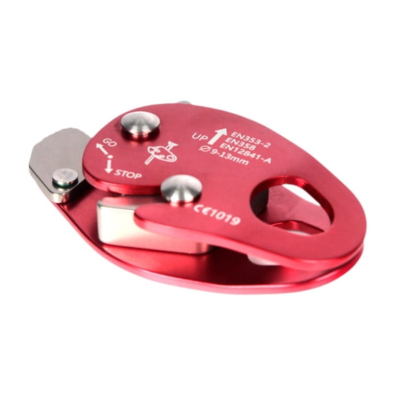harayaa Climbing Rope Grab Adjuster for Outward Bound Training Caving Mountaineering Red