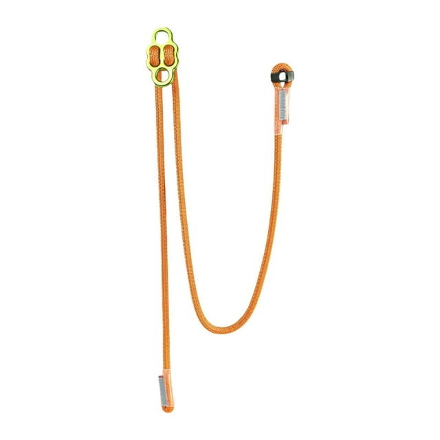 harayaa Climbing Rope Rappelling Rope with Descender Plate High Strength Practical Fall