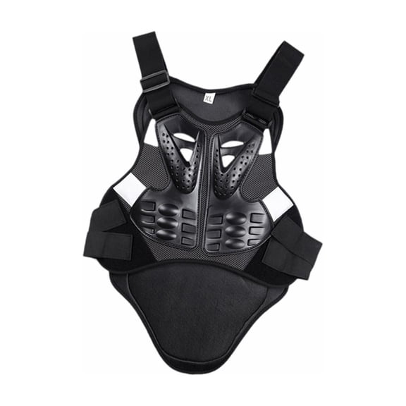 harayaa Comfortable Protective Gear with Reflective Strips, Lightweight, Breathable Back L