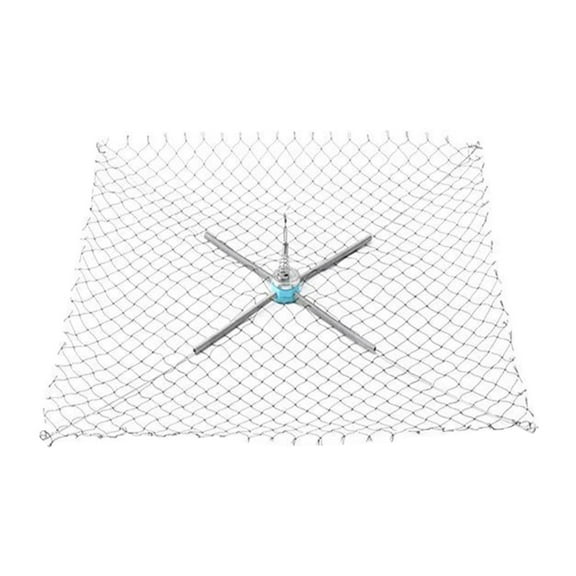 harayaa Crab Net Automatic Unfold Folding Fishing Cage for Crawfish Lobster Crayfish Unfold 50cm