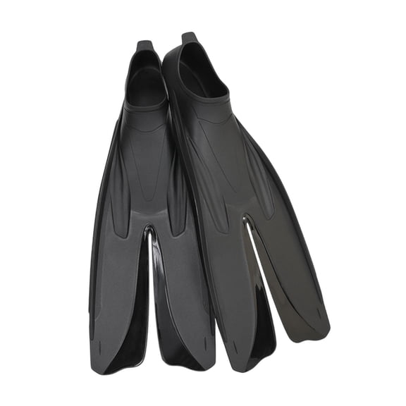 harayaa Diving Fins Snorkel Fins Full Foot Split Fins Portable Lightweight Dive Flippers XL