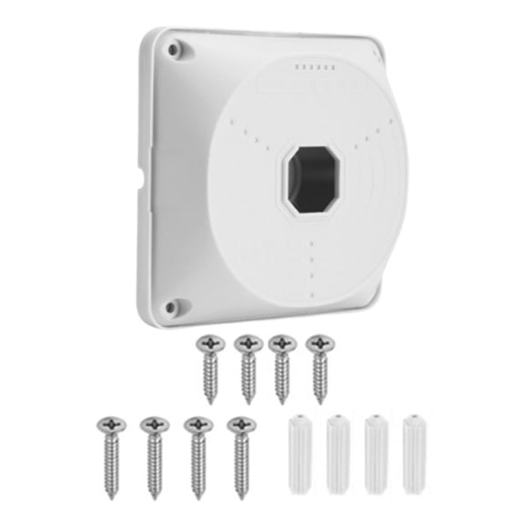 harayaa Dome Camera Mounting Bracket Junction Box Surveillance Square Universal Wire Box