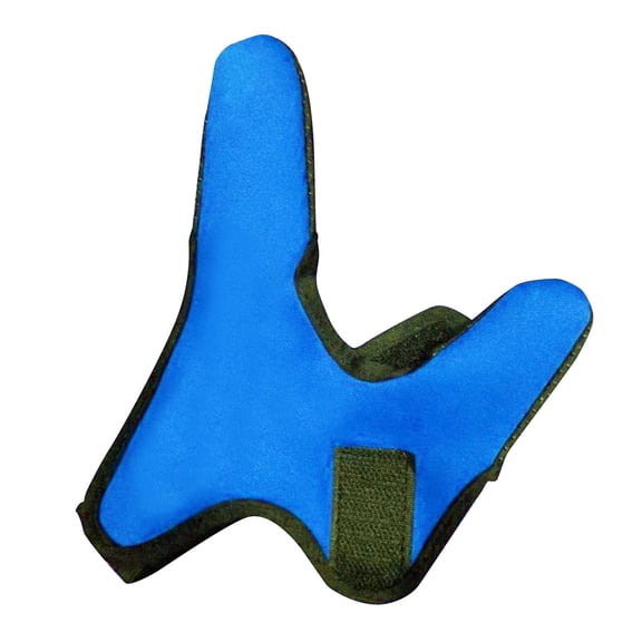 harayaa Double Finger Gloves for Fishing Finger Protector Thickness Professional Outdoor Blue