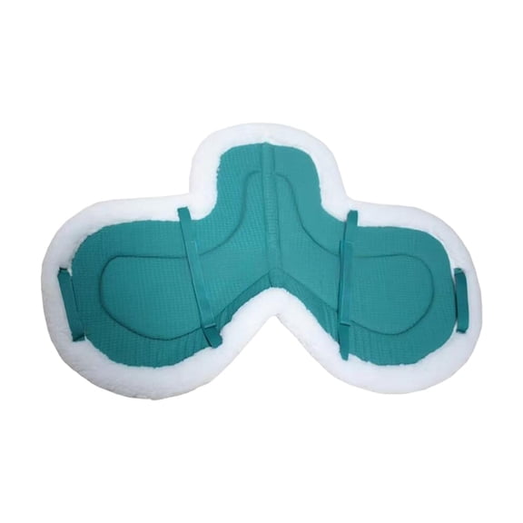 harayaa Dressage Saddle Pad Bareback Pad Breathable Comfortable Washable Shock Absorbing Green