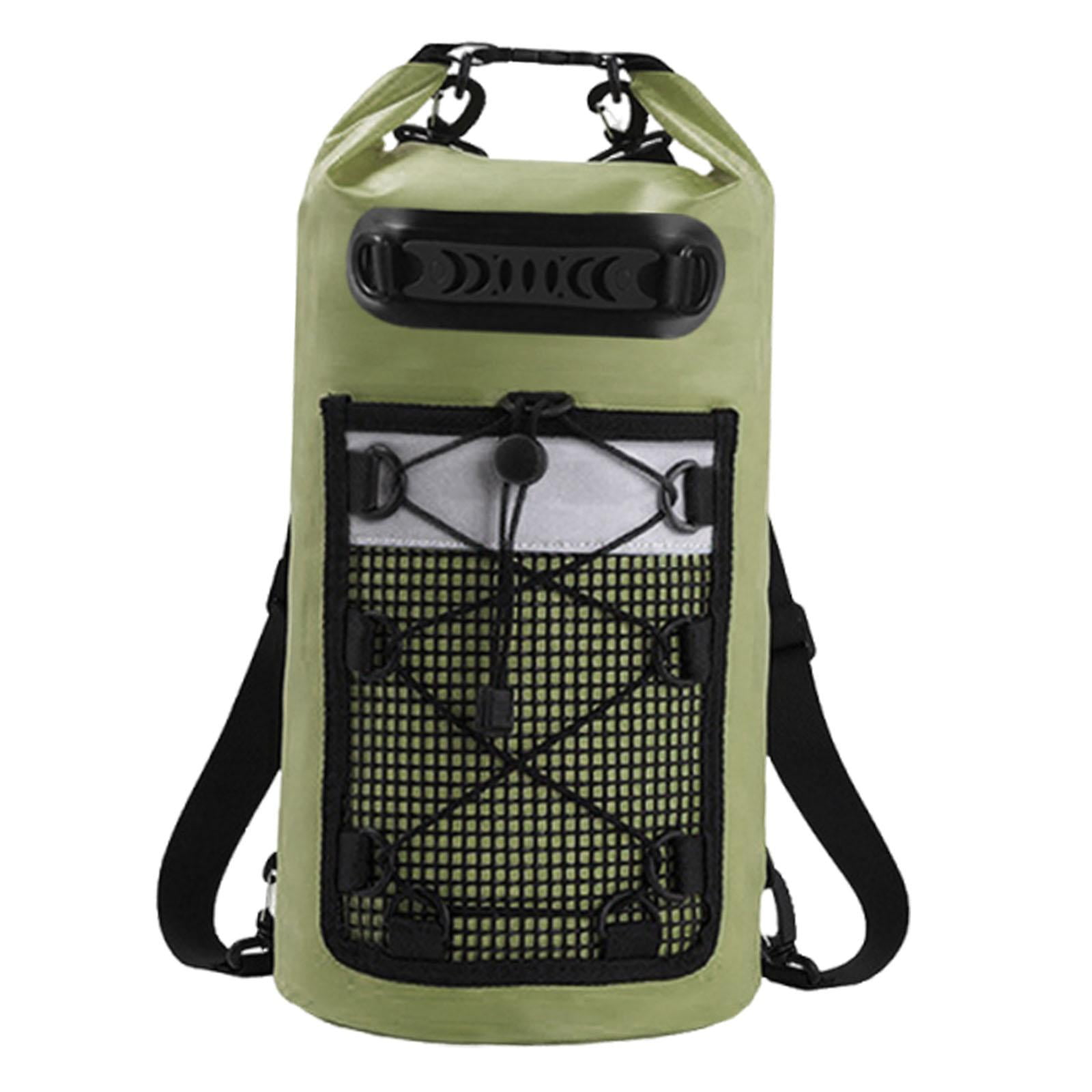 harayaa Dry Bag Comfortable Sturdy Keeps Gear Dry Large Capacity Lightweight Storage Bag Green