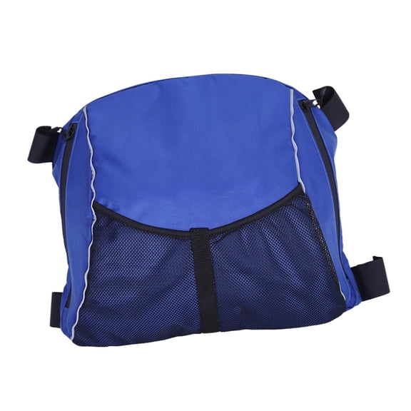 harayaa Durable Kayak Mesh Bag Storage Pouch Reflective Stripe Waterproof Sack for Tool Blue