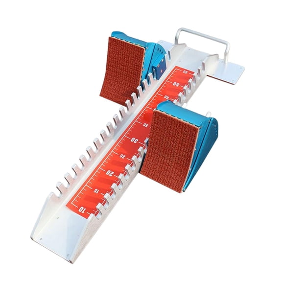 harayaa Durable Starting Block Sprinter Track Equipment Pedals for Running Cinder Track
