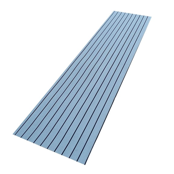 harayaa EVA Foam Faux Teak Boat Versatile & Trimmable - 94'''' Non-Skid Yacht RV Gray Black