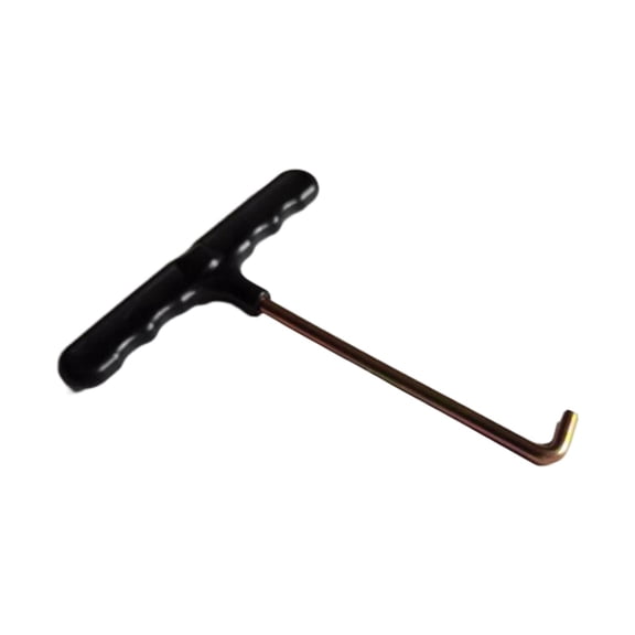 harayaa Effort Saving Trampoline Spring Tool with Grooved Handle Black Durable Iron Hook