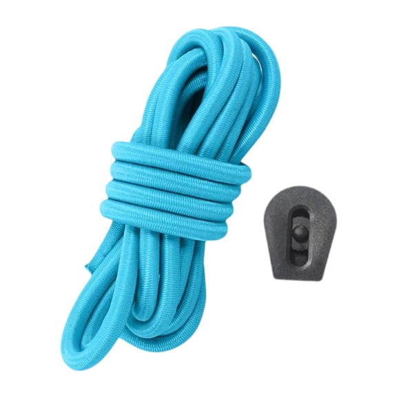 harayaa Elastic Bungee Cord Lightweight Paddle Boarding Sturdy Practical Fixing Rope Blue