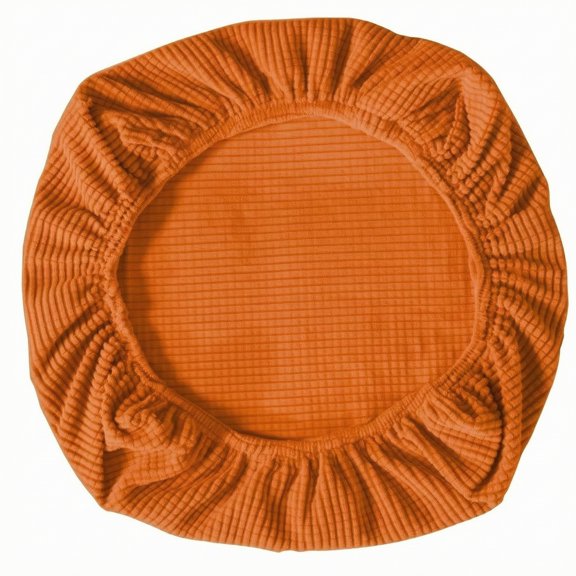 harayaa Elastic Square Seat Cover Gathered Stretch Edge Tailored Fit for Dining Chairs Shield Against Wear Tear Stains