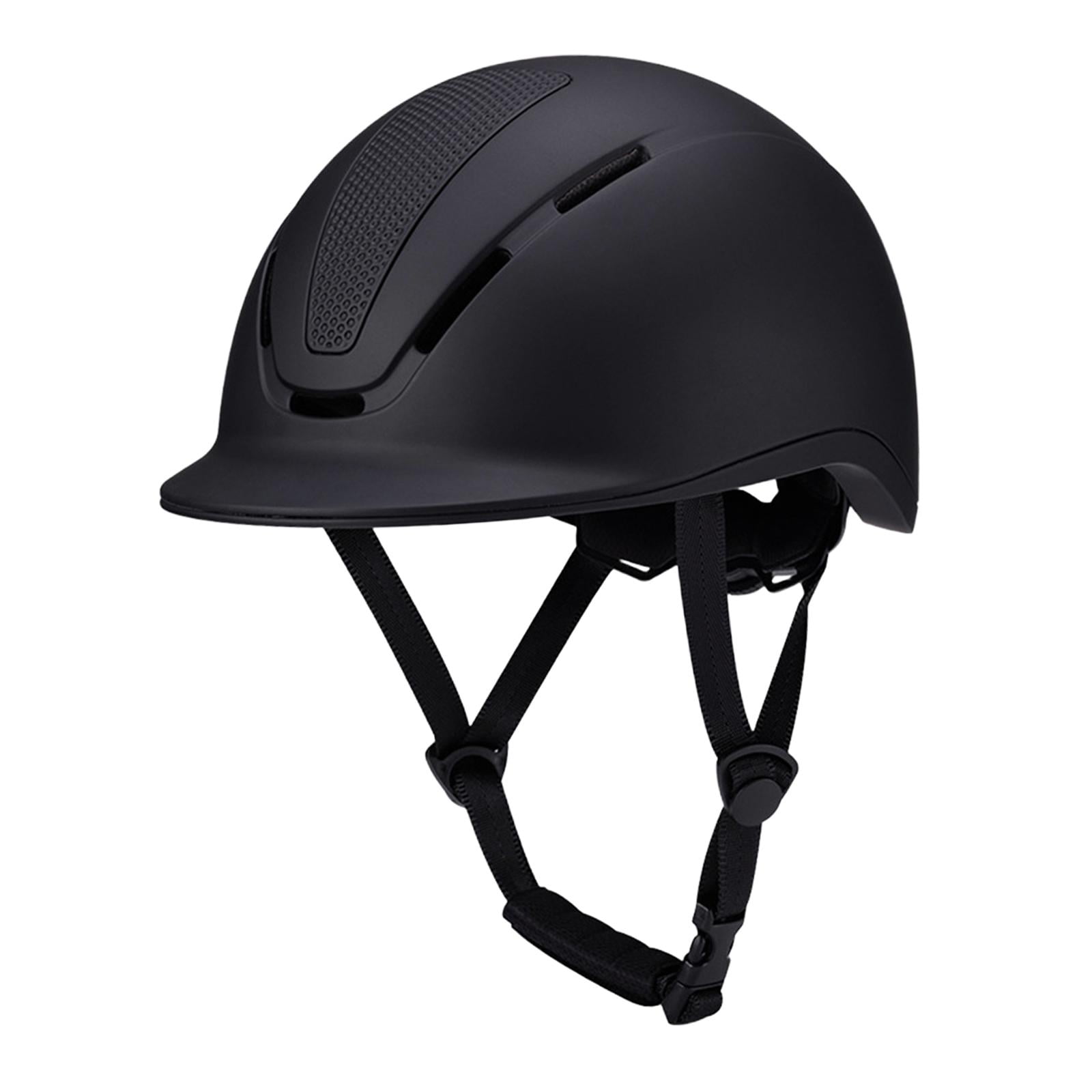harayaa Equestrian Helmet Adjustable Equestrian Supplies Bike Helmet Horse Equipment black