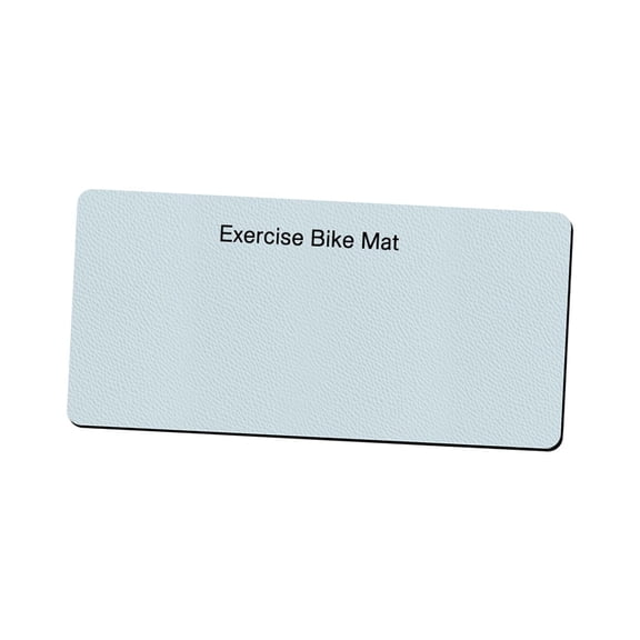 harayaa Exercise Bike Mat Elliptical Treadmill Mat Soundproof 6mm Thick Floor Protection 1PC