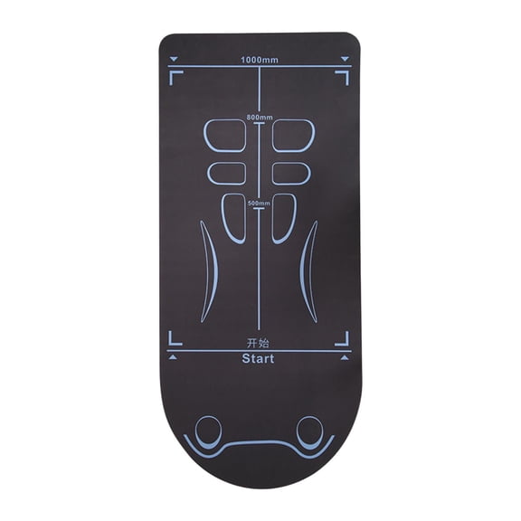 harayaa Exercise Mat for Roller Wheel Abdominal Knee Mat Fitness Shock Absorption Adults 140cmx70cm
