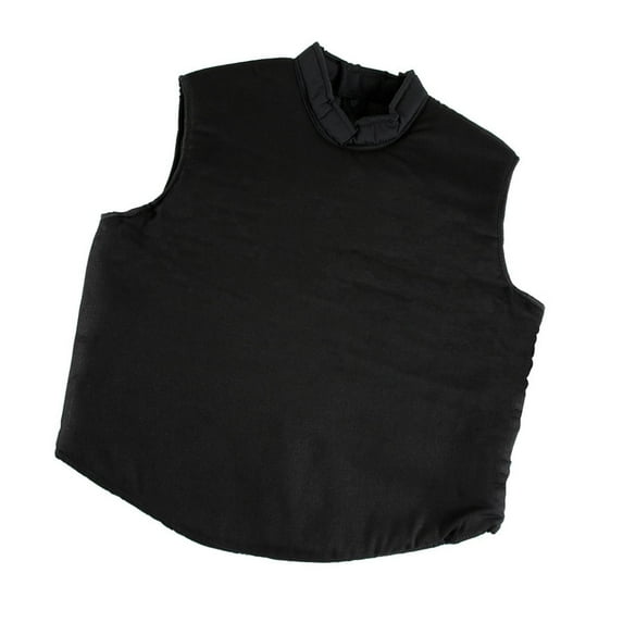 harayaa Fencing Tutor Vest,Black Fencing Uniform Guard Athletic Top Comfortable Suit Sleeveless Jacket for Adults Training L