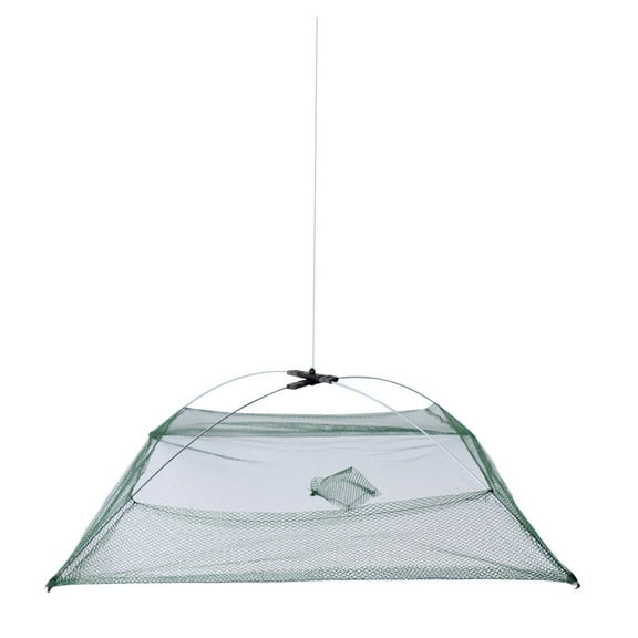 harayaa Fishing Foldable Mesh Baits Trap Umbrella Casts Dip Net Shrimp Net Cage