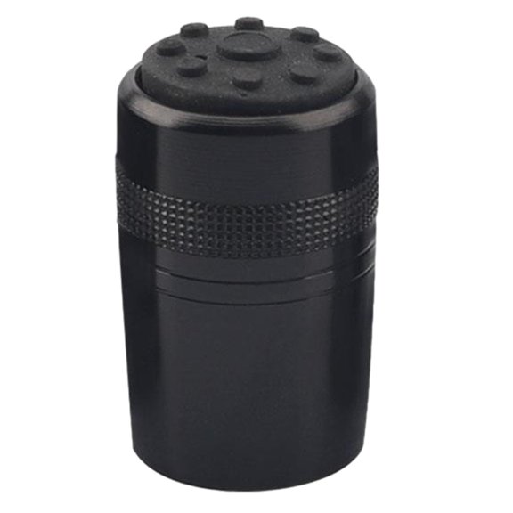 harayaa Fishing Rod Butt Cap Easy to Install with Hole Replacement Back Cover Protective Black 24.5mm