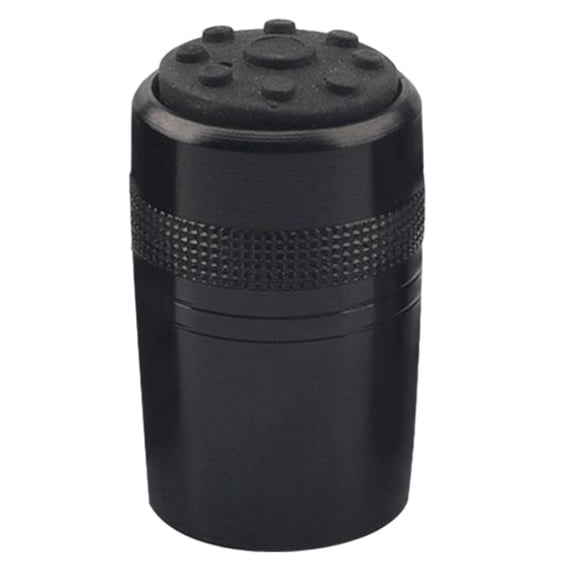 harayaa Fishing Rod Butt Cap Easy to Install with Hole Replacement Back Cover Protective Black 35mm
