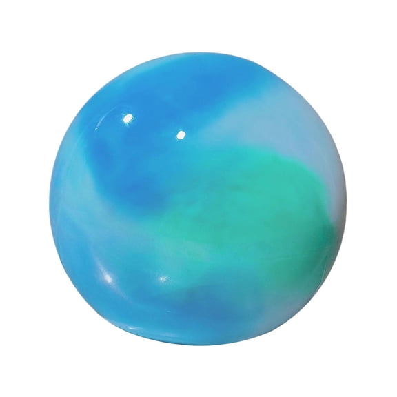 harayaa Fitness Ball 18cm PVC Rhythmic Gymnastic Ball Dance Practice Inflatable Exercise Sea Blue