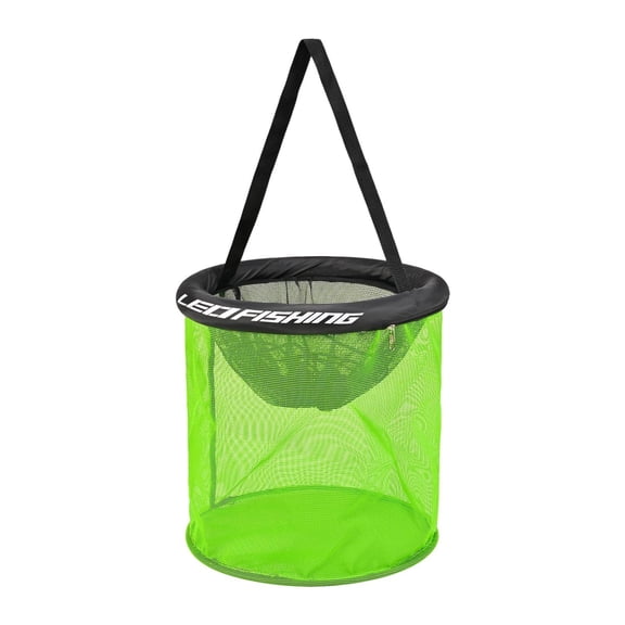 harayaa Floating Fishing Basket Fishing Tool Multiuse Fish Baits Bag for Outside Pond 35cm