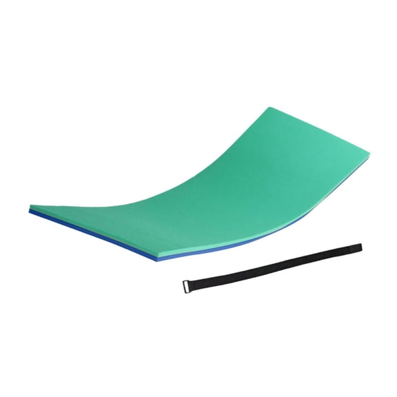 harayaa Floating Pool Mat Premium Foam Pool Mattress Lounge Pad for Adults Swimming Lake Green Blue