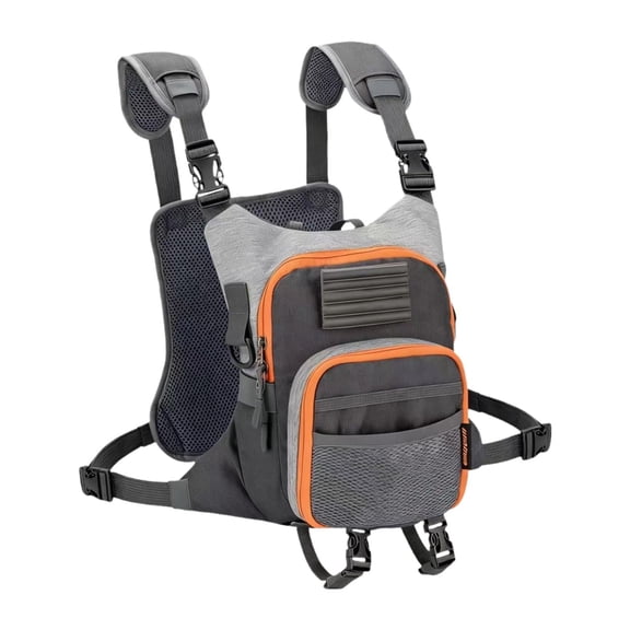 harayaa Fly Fishing Chest Pack Backpack Men Lightweight Multifunction Angler Comfortable